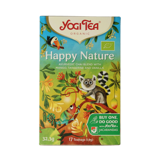 Yogi Tea Happy nature bio 17 Zakjes