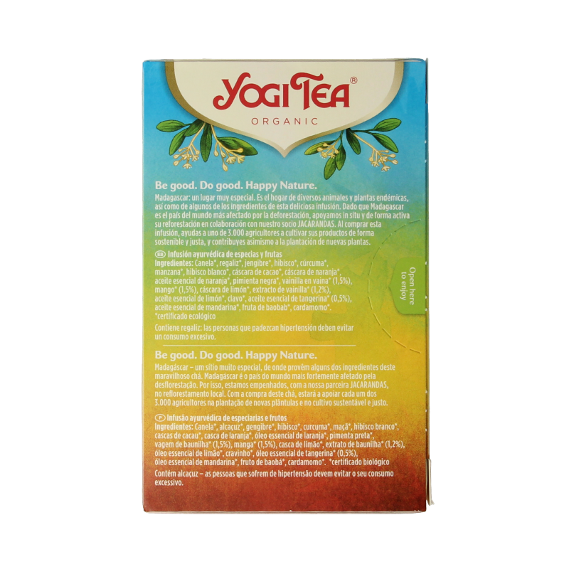 Yogi Tea Happy nature bio 17 Zakjes