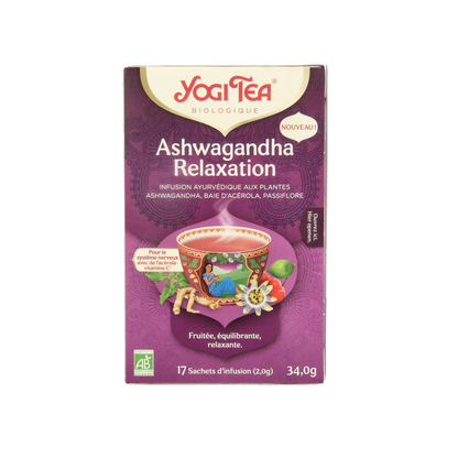 Yogi Tea Ashwagandha balance bio 17.00 Zakjes
