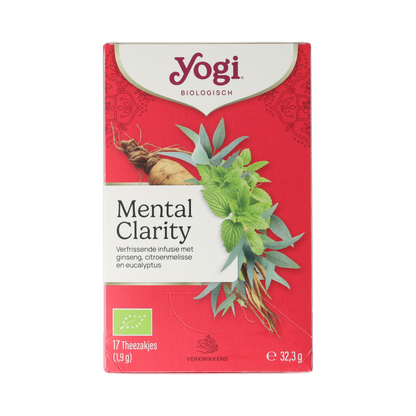 Yogi Tea Mental clarity bio 17.00 Zakjes