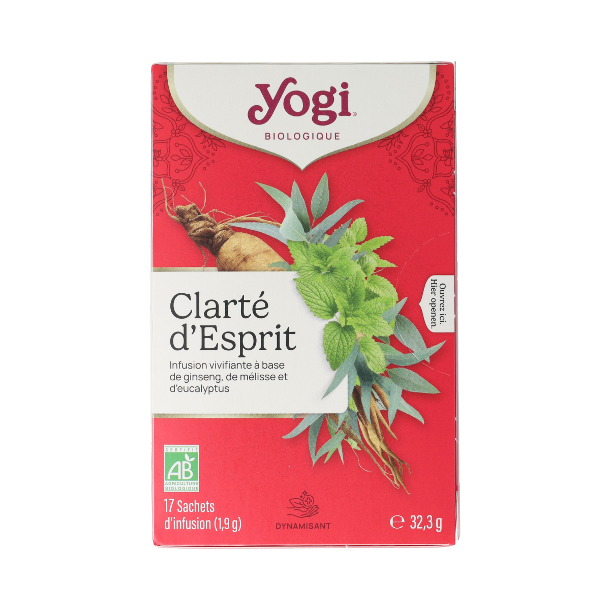 Yogi Tea Mental clarity bio 17.00 Zakjes
