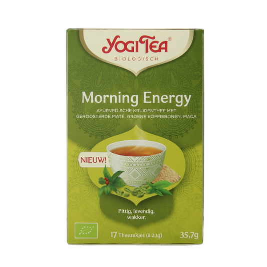 Yogi Tea Morning energy bio 17.00 Zakjes