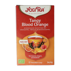 Yogi Tea tangy blood orange bio 17.00 Zakjes