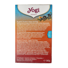 Yogi Happy farming bio 17.00 Zakjes