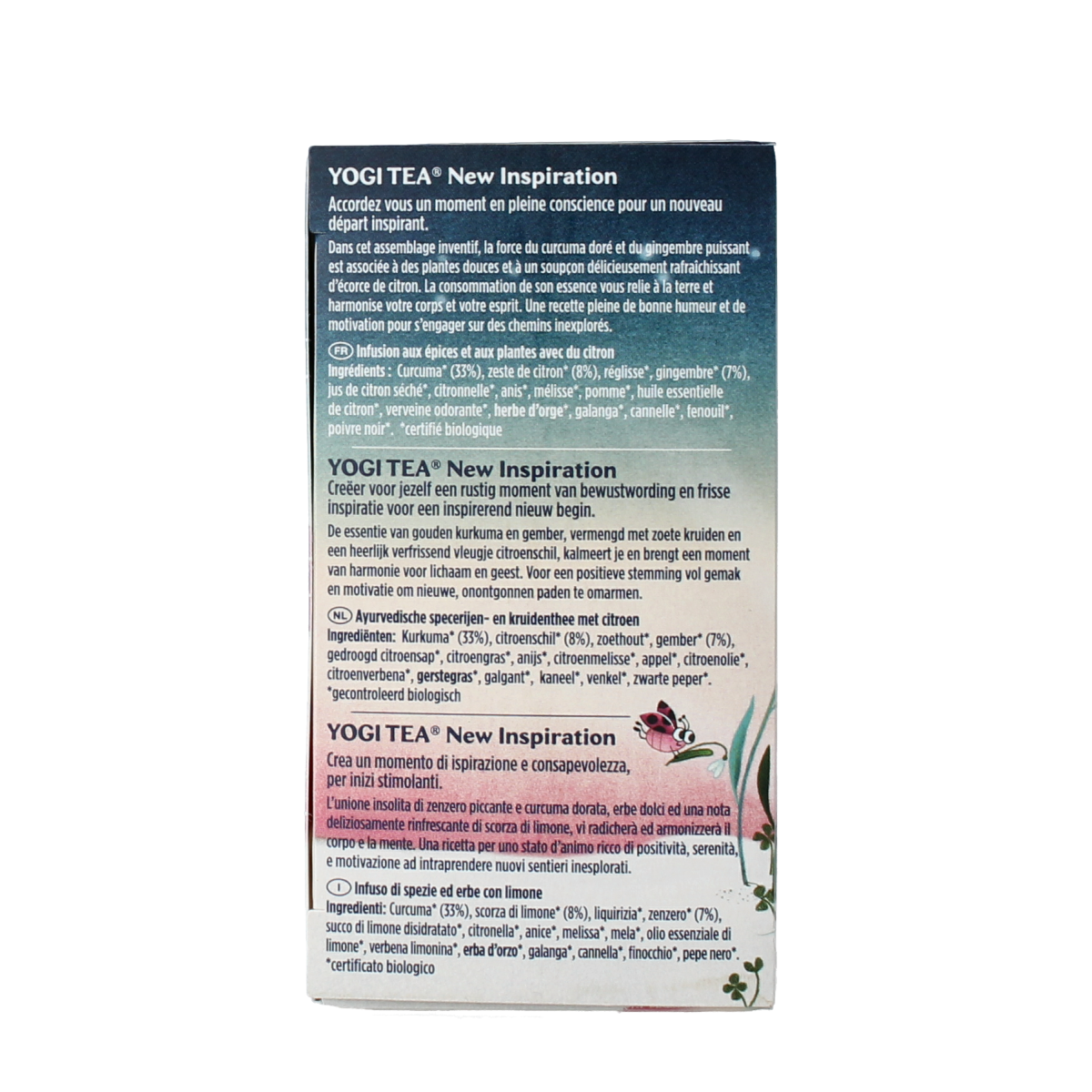 Yogi Tea New inspiration bio 17.00 Zakjes