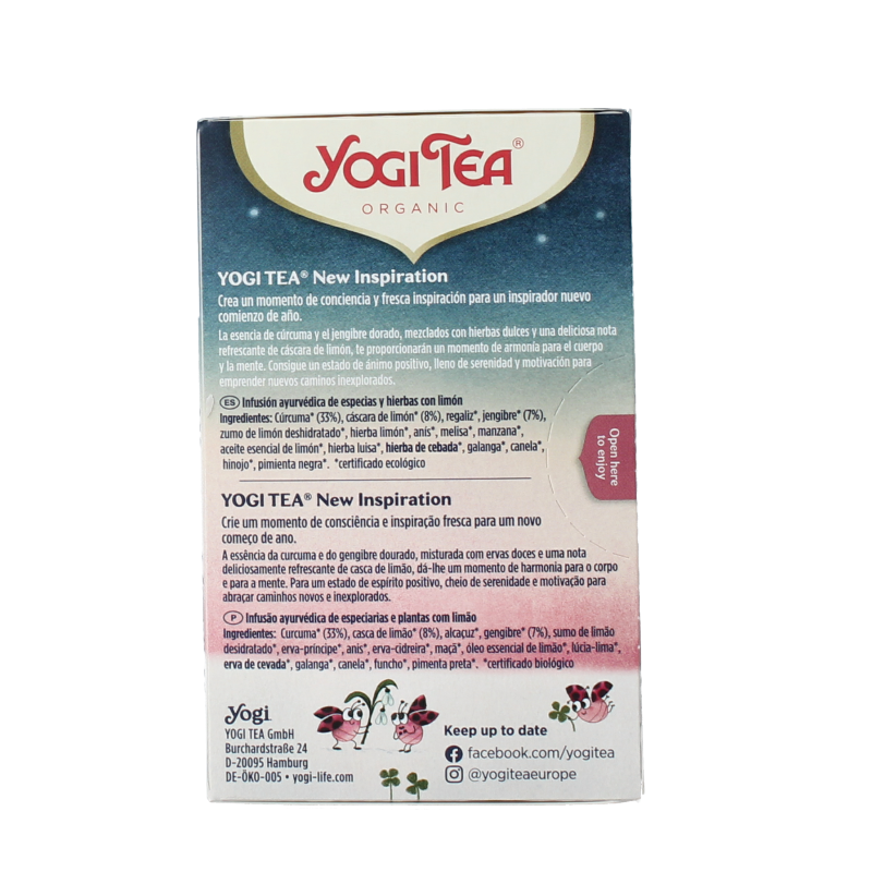 Yogi New inspiration bio 17 Zakjes