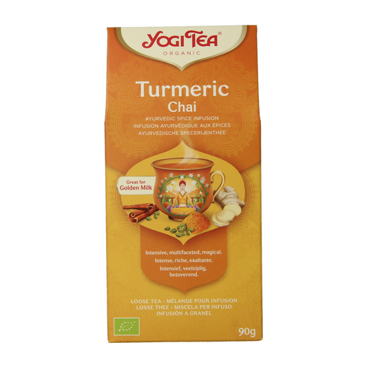Yogi Tea Turmeric chai bio 90.00 Gram