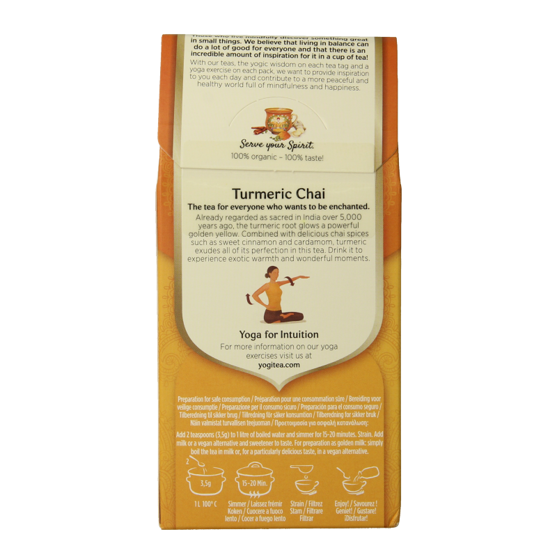 Yogi Tea Turmeric chai bio 90 Gram