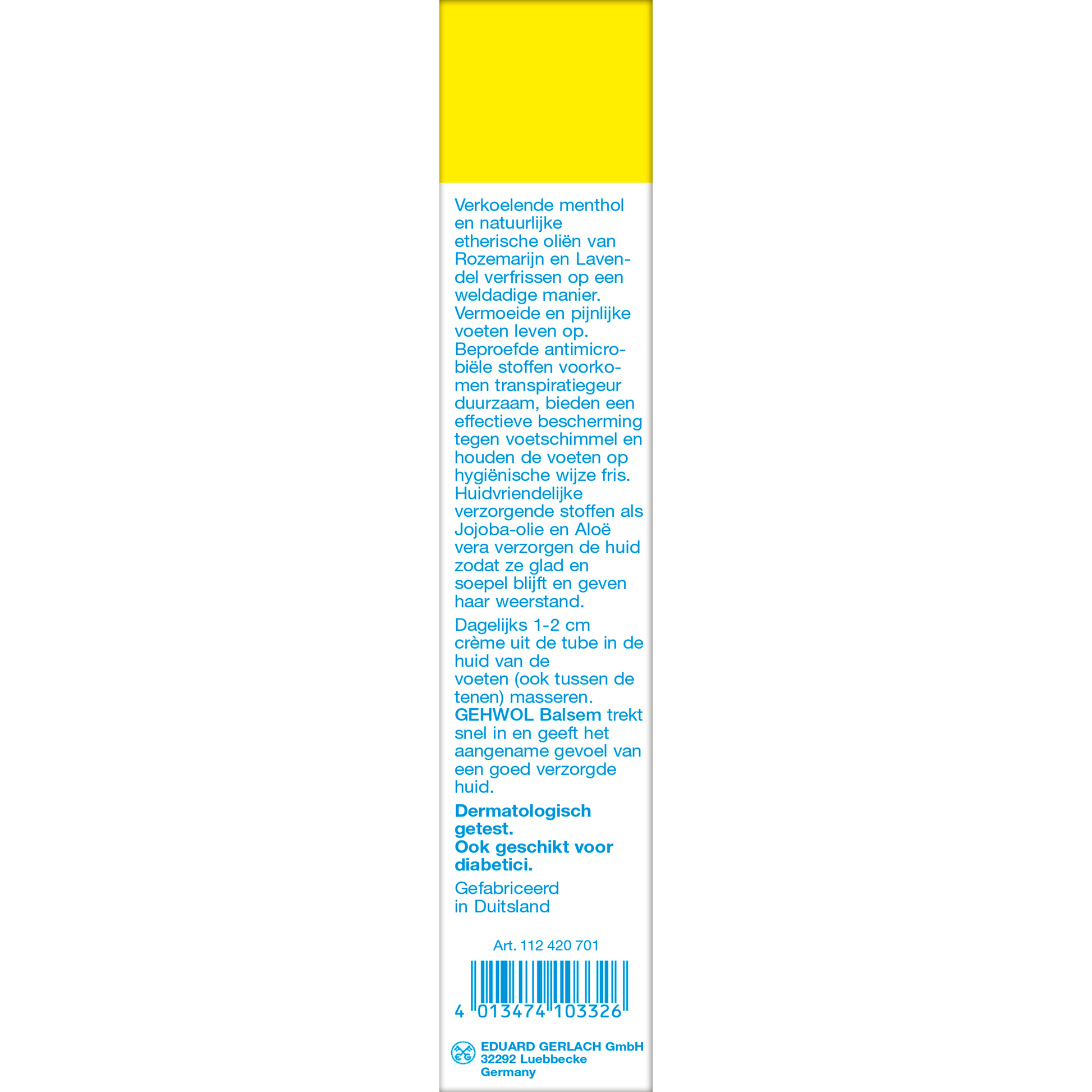 Gehwol Balsem normale huid 125 Milliliter