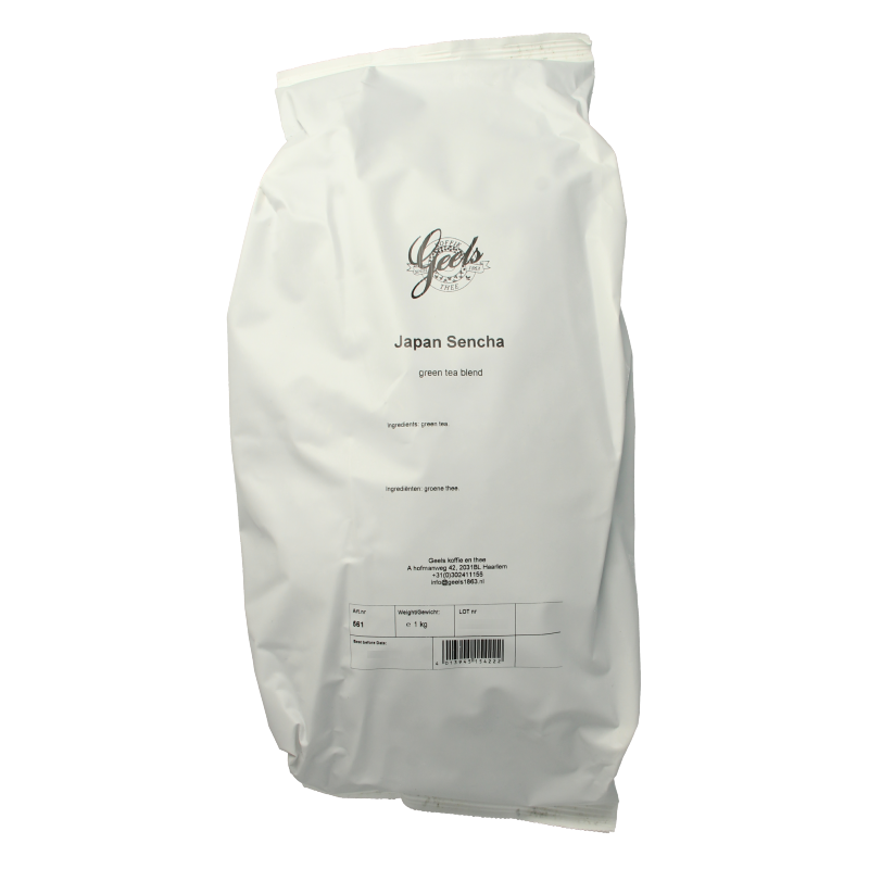 Geels Japanse sencha thee 1 Kilogram