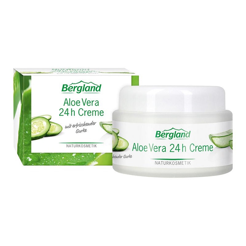 Bergland Aloe vera 24h creme 50 Milliliter