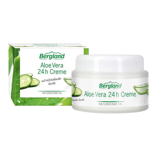 Bergland Aloe vera 24h creme 50 Milliliter