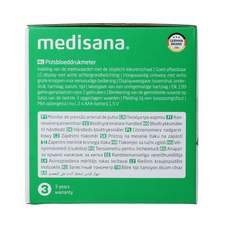Medisana Polsbloeddrukmeter BW 345 1 Stuks