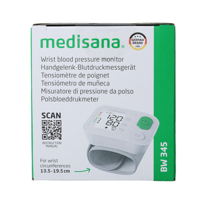 Medisana Polsbloeddrukmeter BW 345 1.00 Stuks
