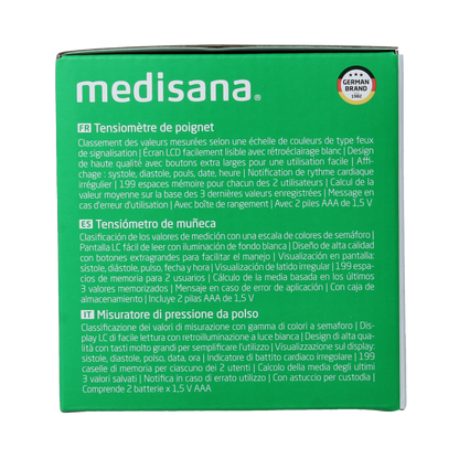 Medisana Polsbloeddrukmeter BW 345 1.00 Stuks