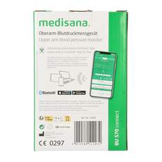 Medisana Bloeddrukmeter BU 570 connect bovenarm wit 1 Stuks