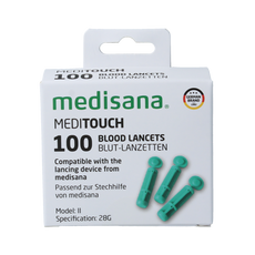 Medisana Meditouch lancetten 100.00 Stuks