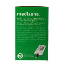 Medisana Meditouch 2 glucosemeter USB 1 Stuks