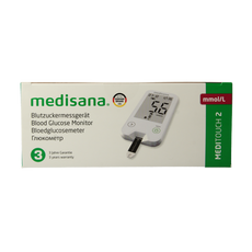 Medisana Meditouch 2 glucosemeter USB 1 Stuks
