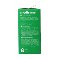 Medisana PM180 Saturatie/pulseoxi meter 1.00 Stuks