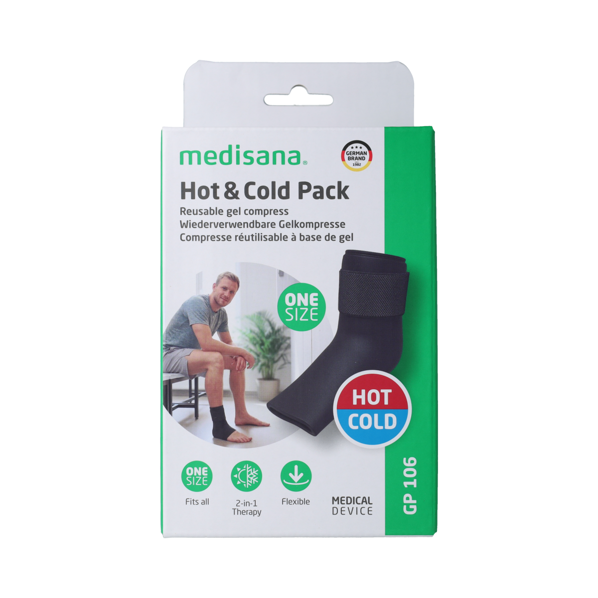 Medisana GP 106 - Hot & Cold Pack - Enkel 1.00 Stuks