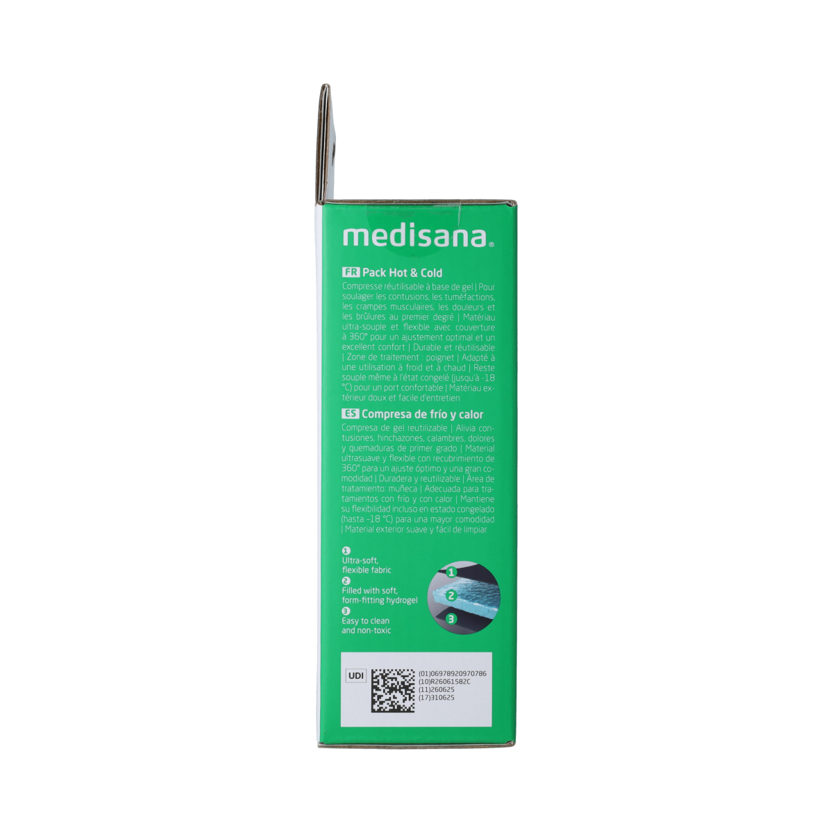 Medisana GP 107 - Hot & Cold Pack - Pols 1.00 Stuks