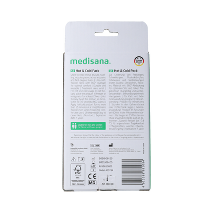Medisana GP 107 - Hot & Cold Pack - Pols 1.00 Stuks