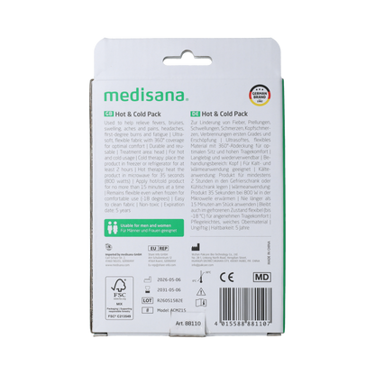Medisana GP 100 - Hot & Cold Pack - Hoofd 1.00 Stuks