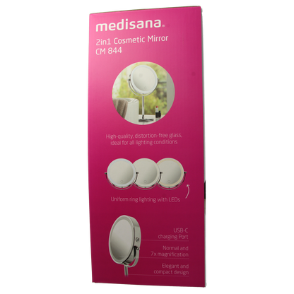 Medisana Cosmeticaspiegel 2 in 1 CM844 1.00 Stuks