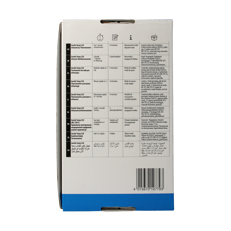 Omron Thermometer gentletemp MC520 1 Stuks