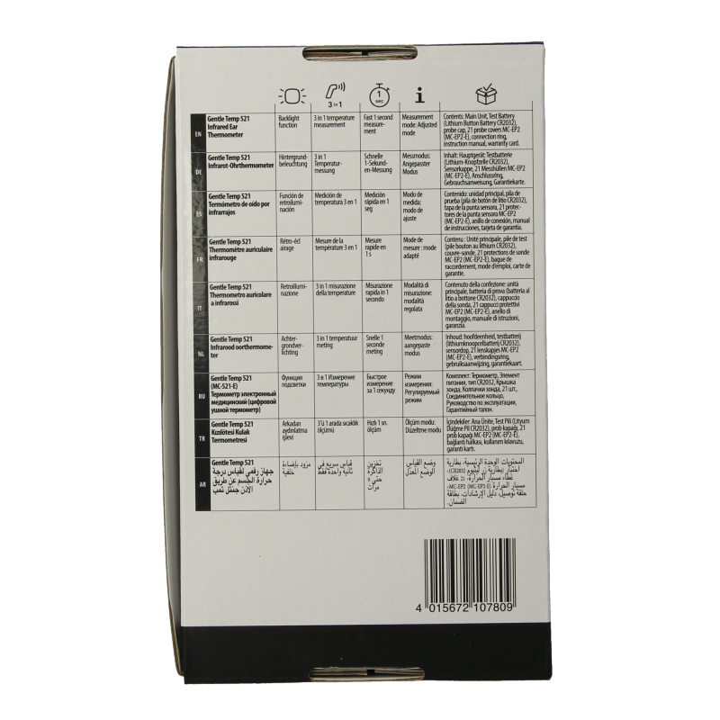 Omron Oorthermometer MC521 1 Stuks