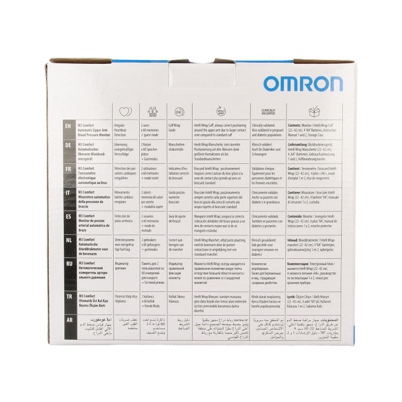 Omron Bloeddrukmeter OMR-M3COMF 1 Stuks