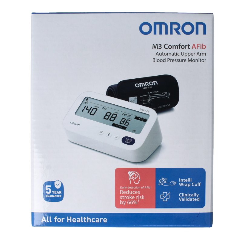 Omron Bloeddrukmeter OMR-M3COMF 1 Stuks