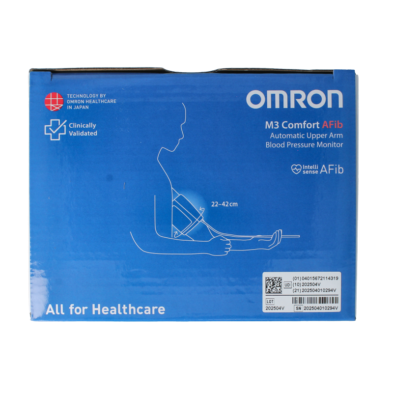Omron Bloeddrukmeter OMR-M3COMF 1 Stuks