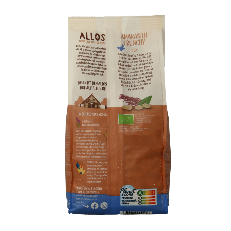 Allos Crunchy amarant basic bio 400 Gram