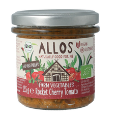 Allos Farm vegetables rucola & kerstomaat bio 135 Gram