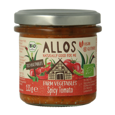 Allos Farm vegetables pittige tomaat bio 135.00 Gram