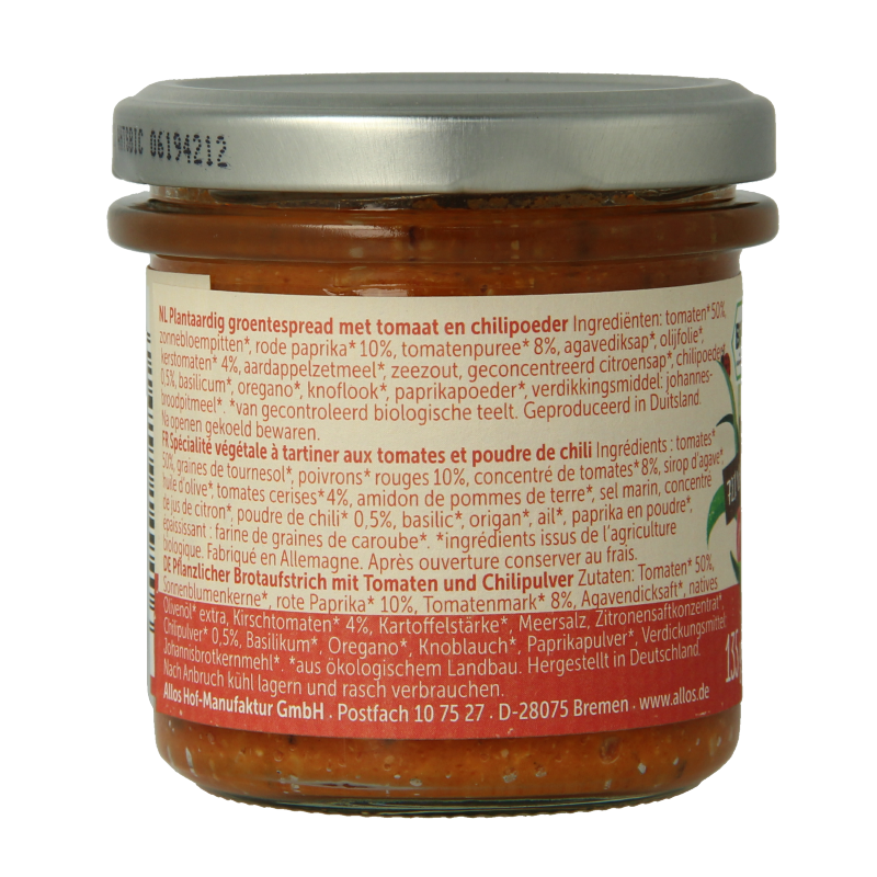 Allos Farm vegetables pittige tomaat bio 135 Gram