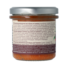 Allos Farm vegetables tomaat & olijf bio 135.00 Gram