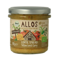 Allos Linzenspread gele curry bio 140.00 Gram