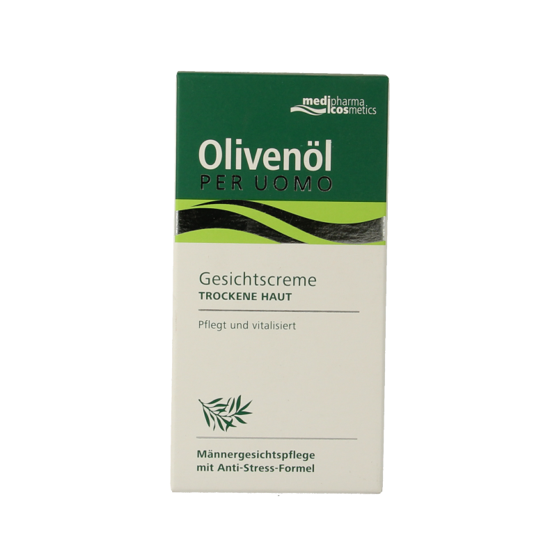 Per Uomo Gezichtscreme olijf 50 Milliliter