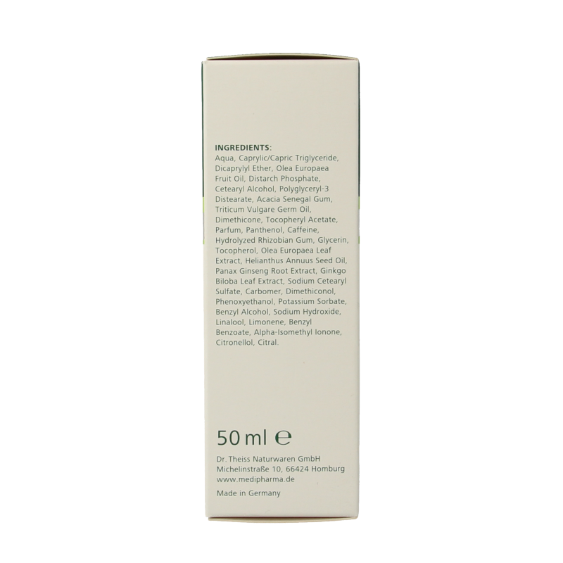 Per Uomo Gezichtscreme olijf 50 Milliliter