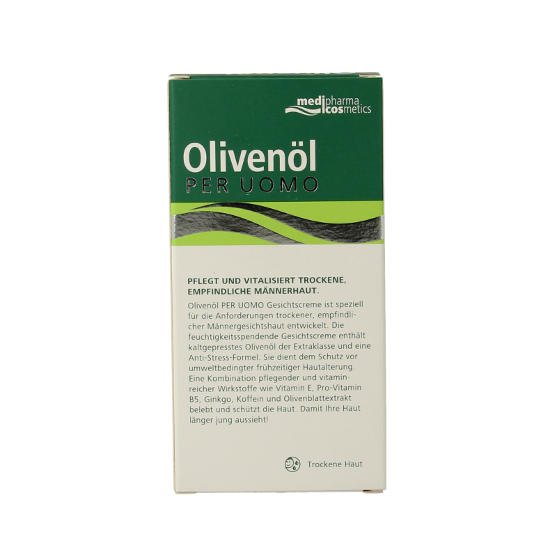 Per Uomo Gezichtscreme olijf 50 Milliliter