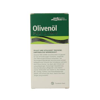 Per Uomo Gezichtscreme olijf 50 Milliliter