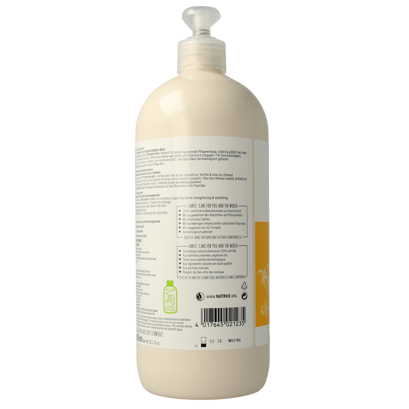 Sante Family shampoo repair olijf & erwten proteine 950 Milliliter