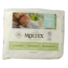 Moltex Pure & nature babyluiers newborn 22 Stuks