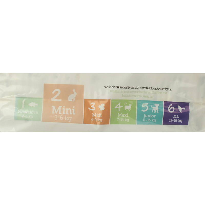 Moltex Pure & nature babyluiers mini 38 Stuks