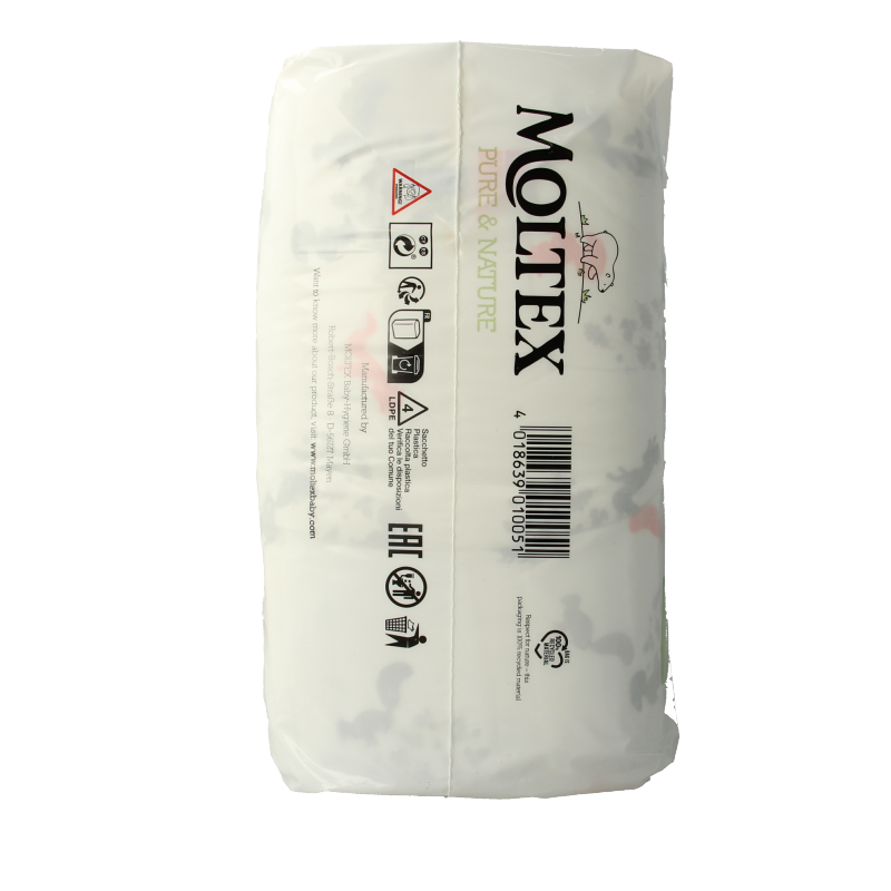 Moltex Pure & nature babyluiers midi 33 Stuks