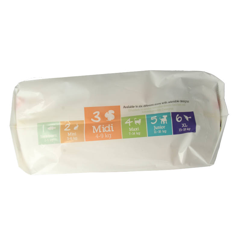 Moltex Pure & nature babyluiers midi 33 Stuks