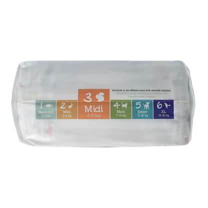 Moltex Pure & nature babyluiers midi 33.00 Stuks